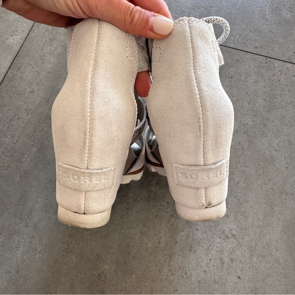 Sorel Joanie Lace Wedge Sandal - Picture 7 of 9